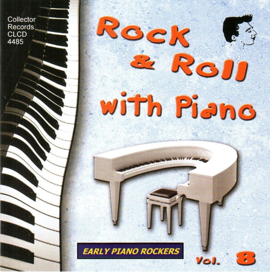 CD - VA - Rock And Roll With Piano Vol. 8