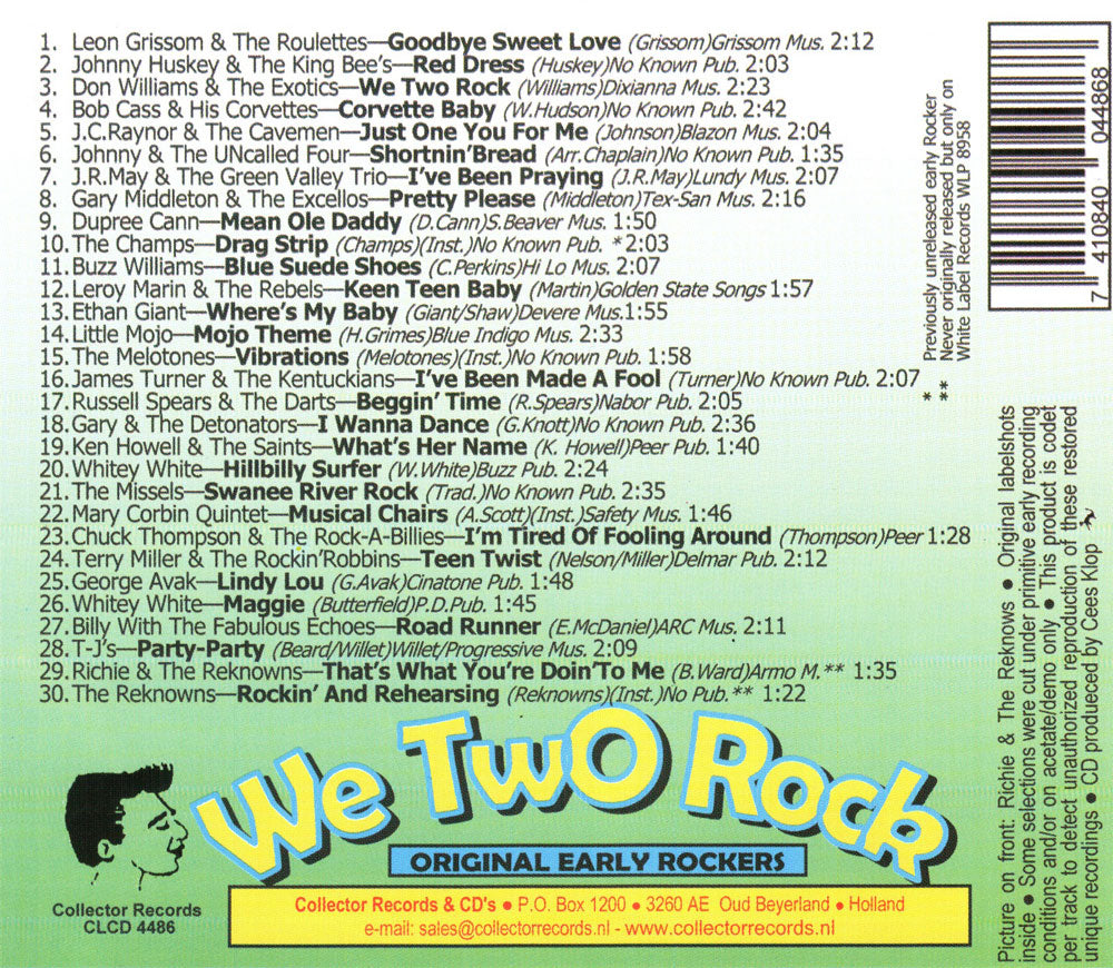 CD - VA - Wo Two Rock - Release November 2004