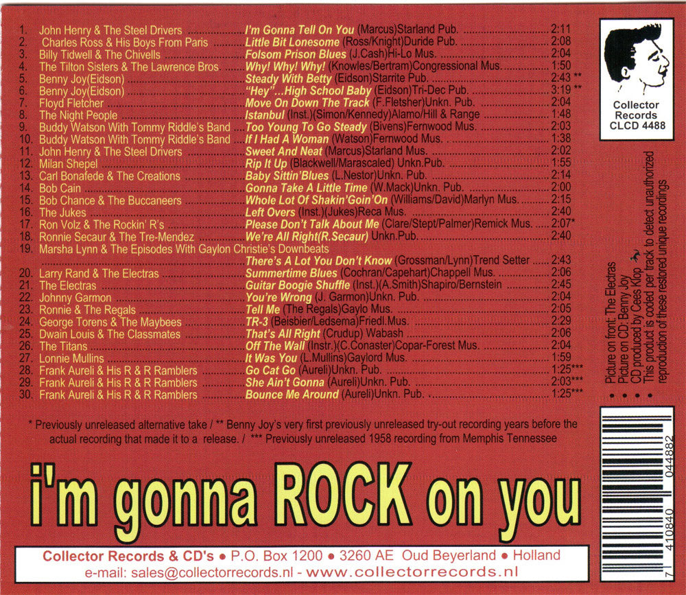 CD - VA - I'm Gonna Rock On You