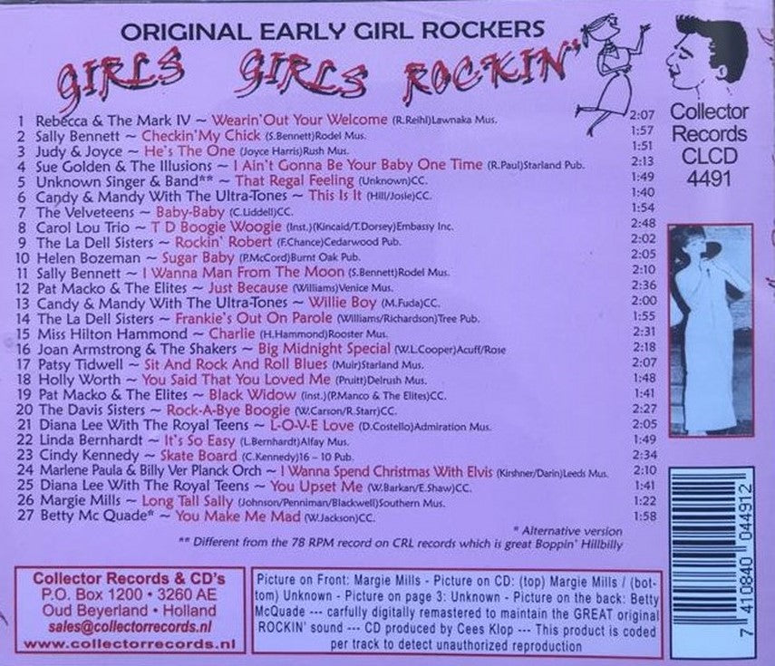 CD - VA - Girls Girls Rockin Vol. 6