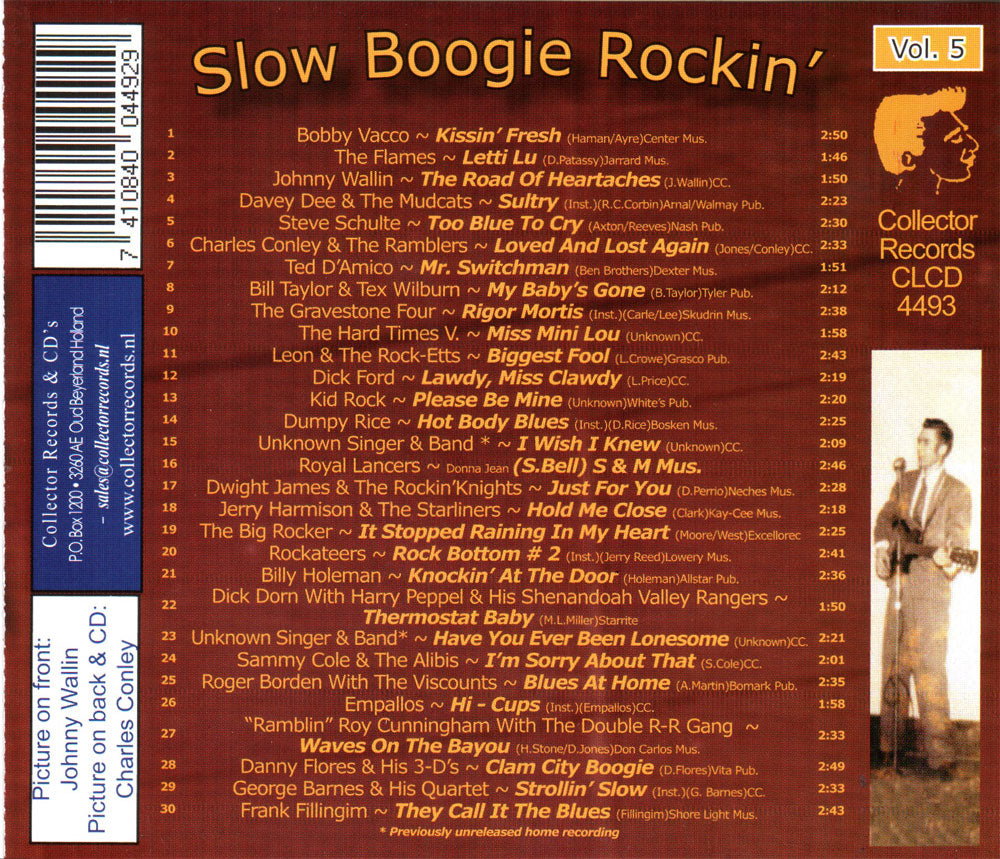 CD - VA - Slow Boogie Rockin Vol. 5