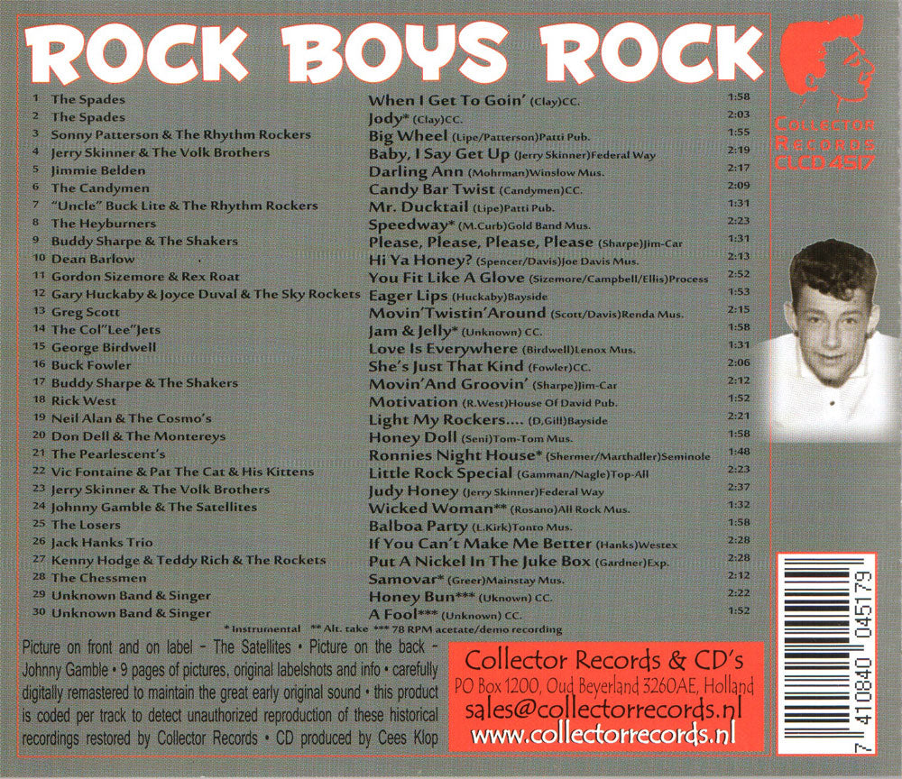 CD - VA - Rock Boys Rock