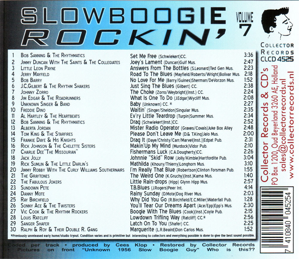 CD - VA - Slow Boogie Rockin Vol. 7