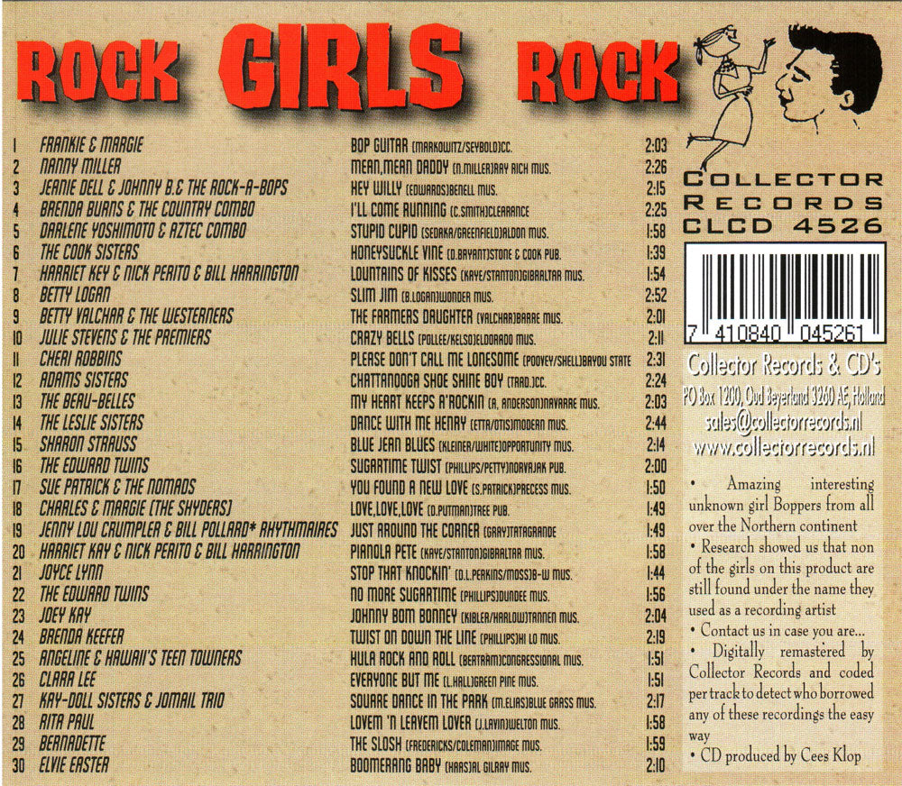 CD - VA - Rock Girls Rock