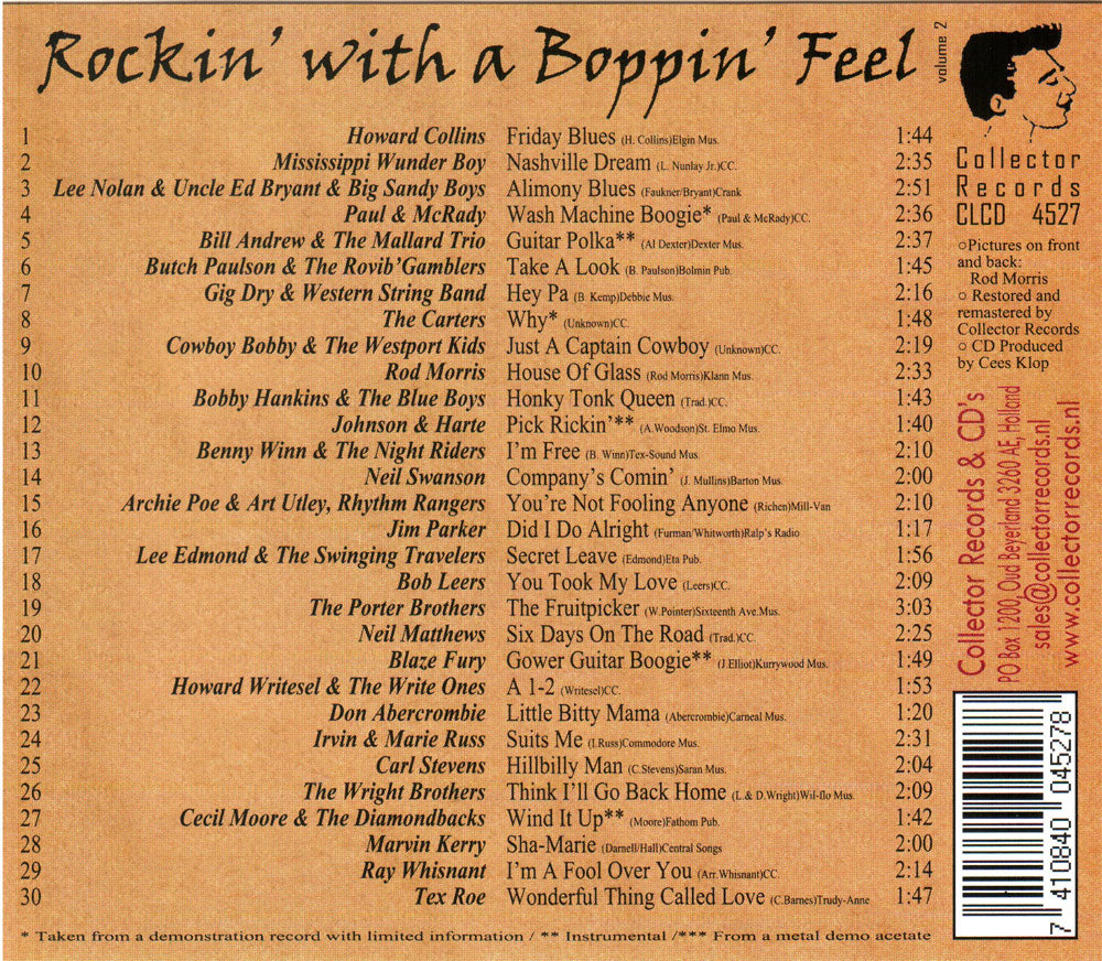 CD - VA - Rockin' With A Boppin' Feel Vol. 2