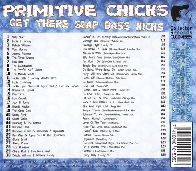 CD - VA - Primitive Chicks Get Their Slap Bass Kicks Vol. 9
