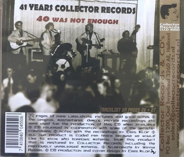 CD - VA - 41 Years Collector Records