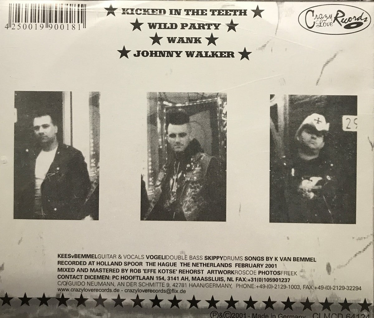 CD - Dicemen - Johnny Walker