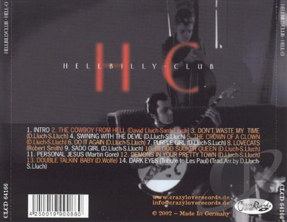 CD - Hellbilly Club - Hell-O