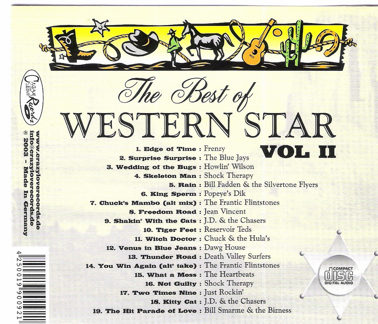 CD - VA - The Best Of Western Star Vol. 2