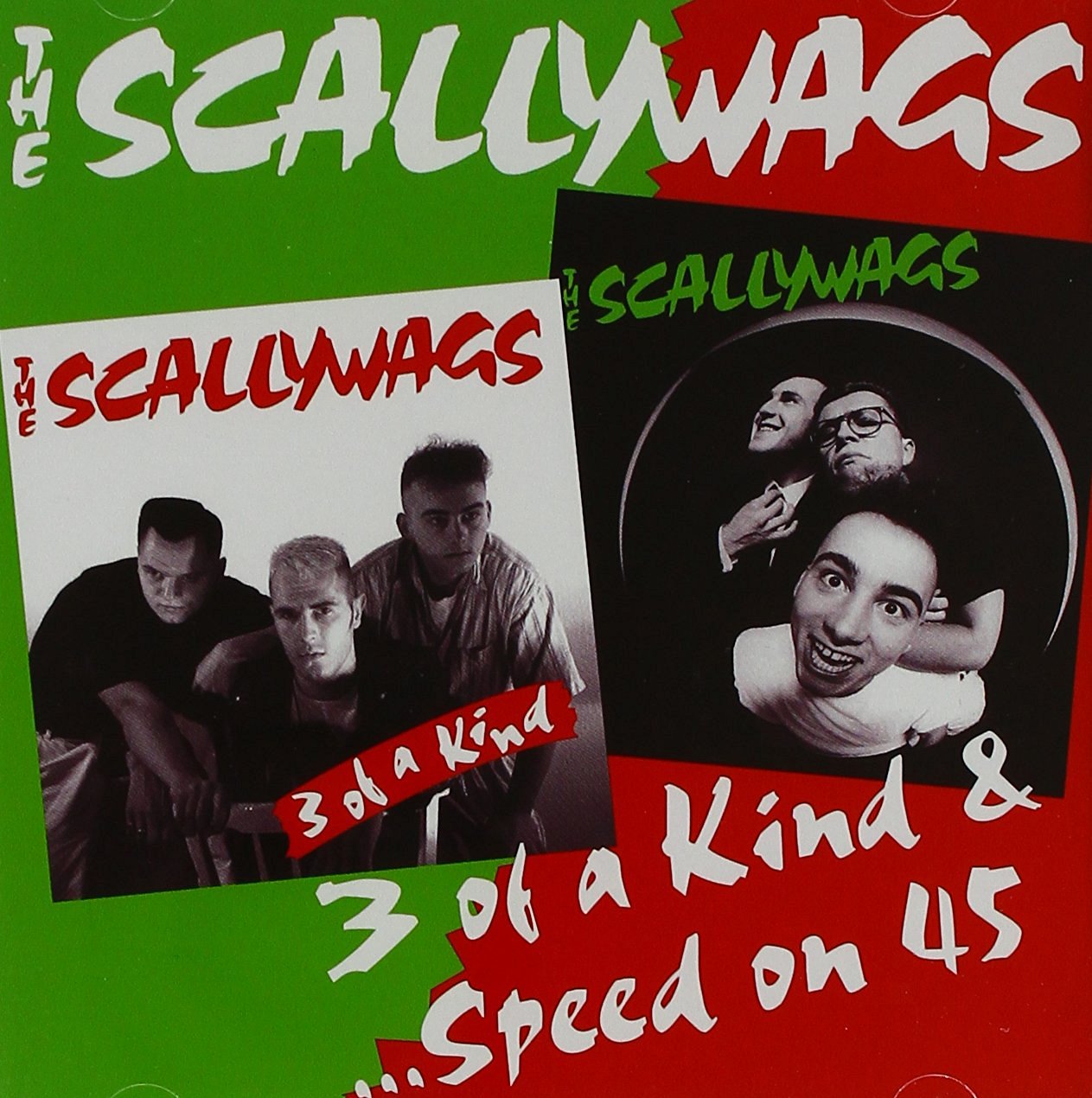 CD - Scallywags - 3 Of A Kind - Speed on 45