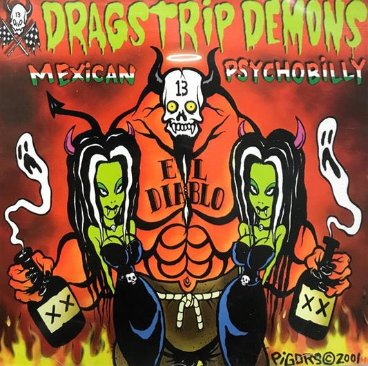 CD - Dragstrip Demons - Mexican Psychobilly