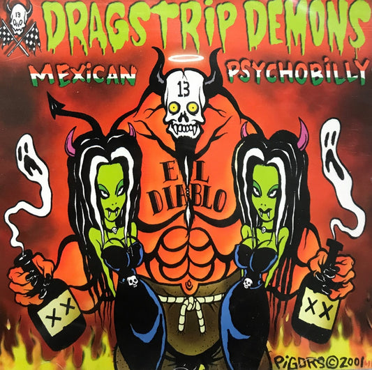 CD - Dragstrip Demons - Mexican Psychobilly