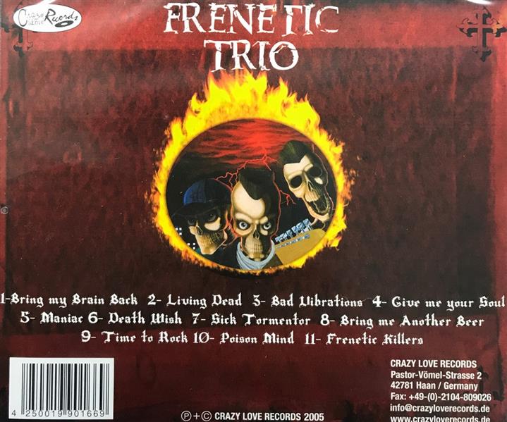 CD - Frenetic Trio - Frenetic Trio