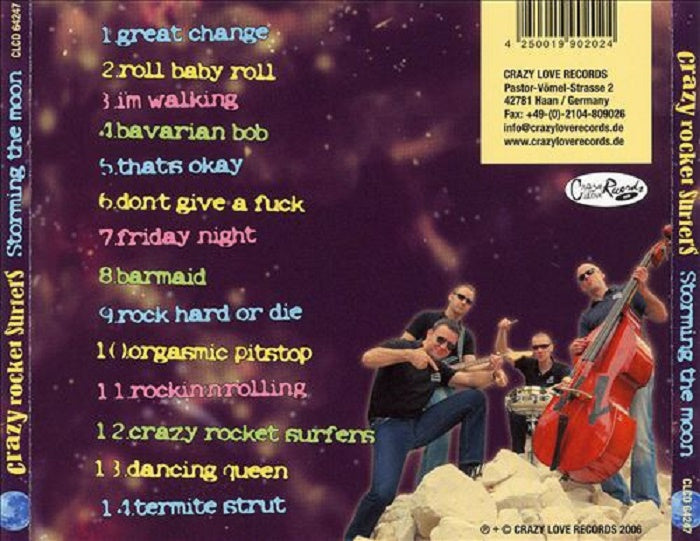 CD - Crazy Rocket Surfers - Storming The Moon