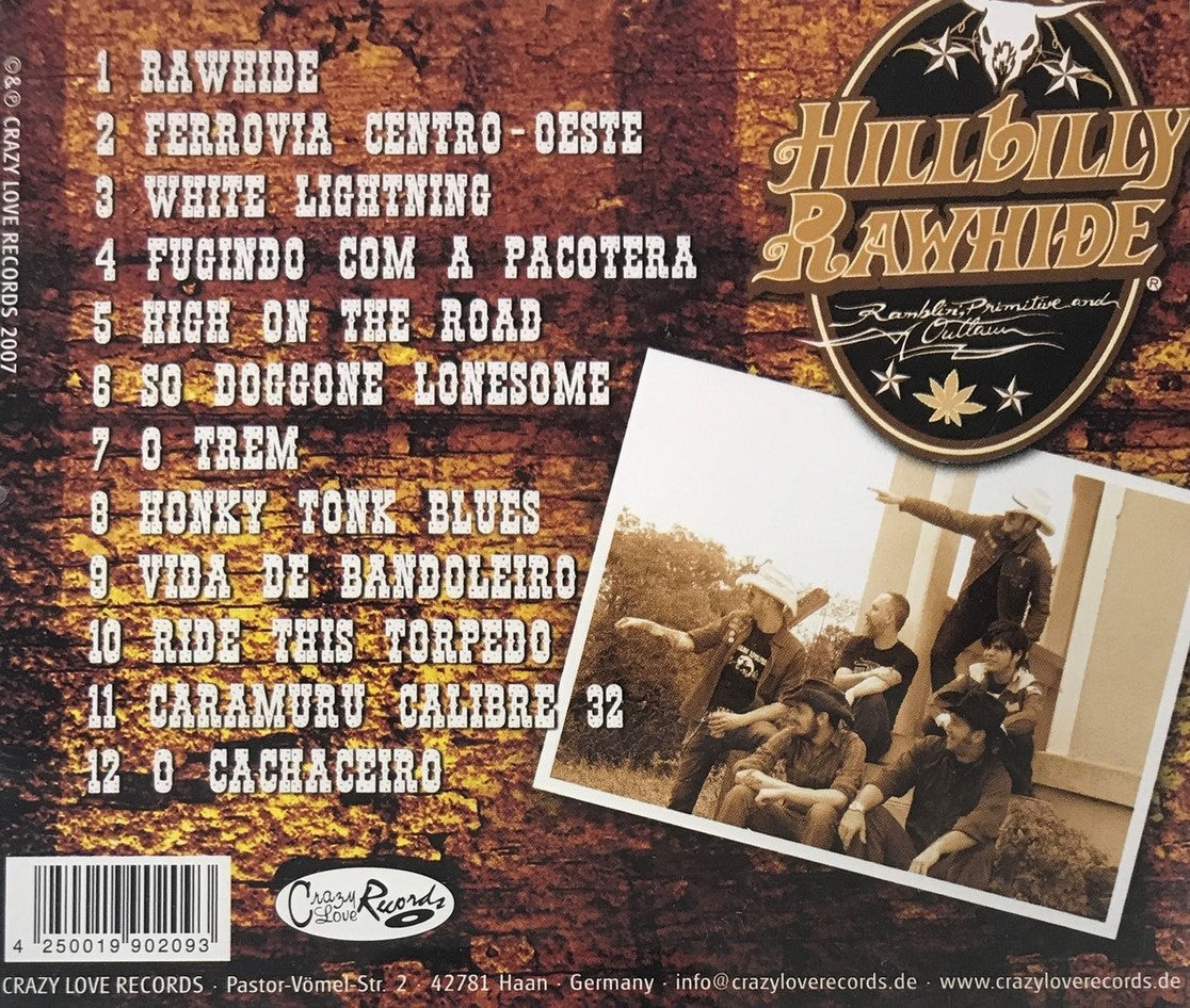 CD - Hillbilly Rawhide - Ramblin' Primitive Outlaws