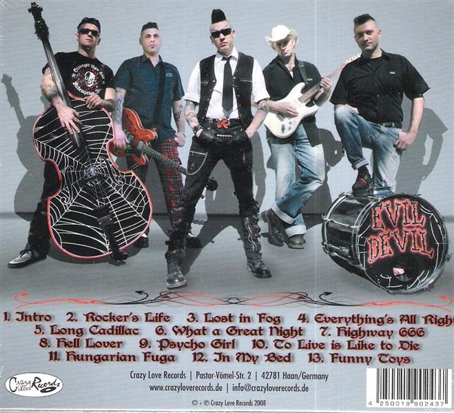 CD - Evil Devil - Rockers Life