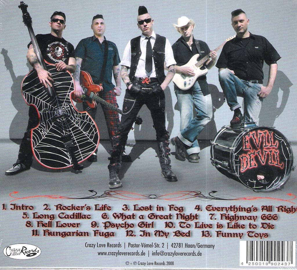 CD - Evil Devil - Rockers Life