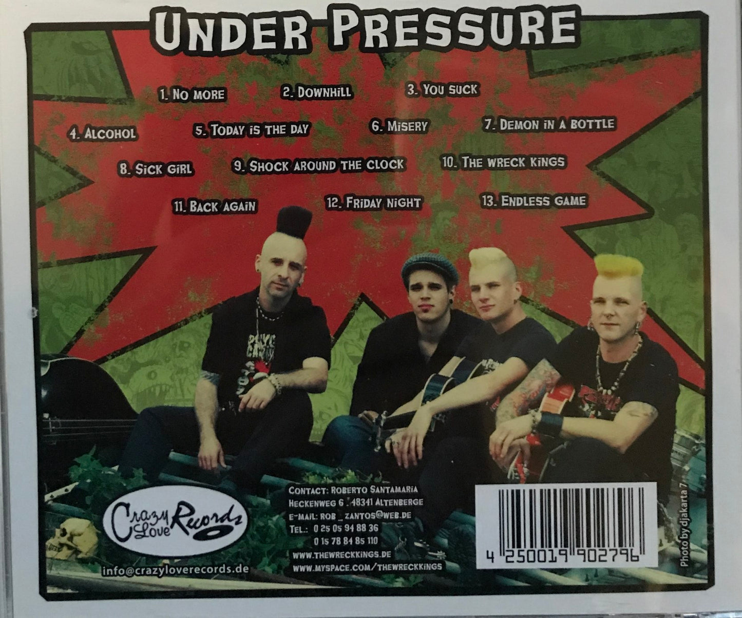 CD - Wreck Kings - Under Pressure