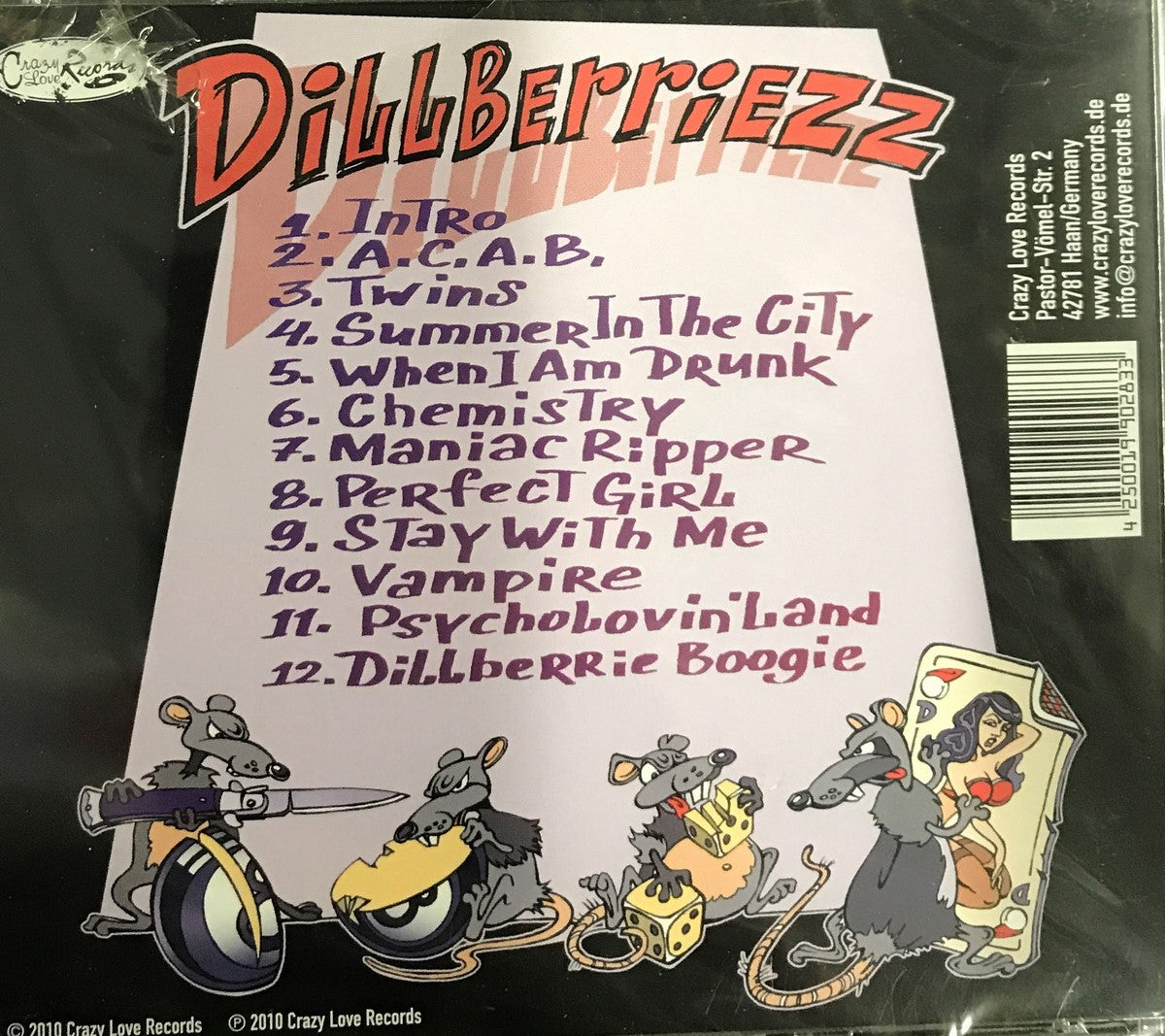 CD - Dillerriezz - Same Title