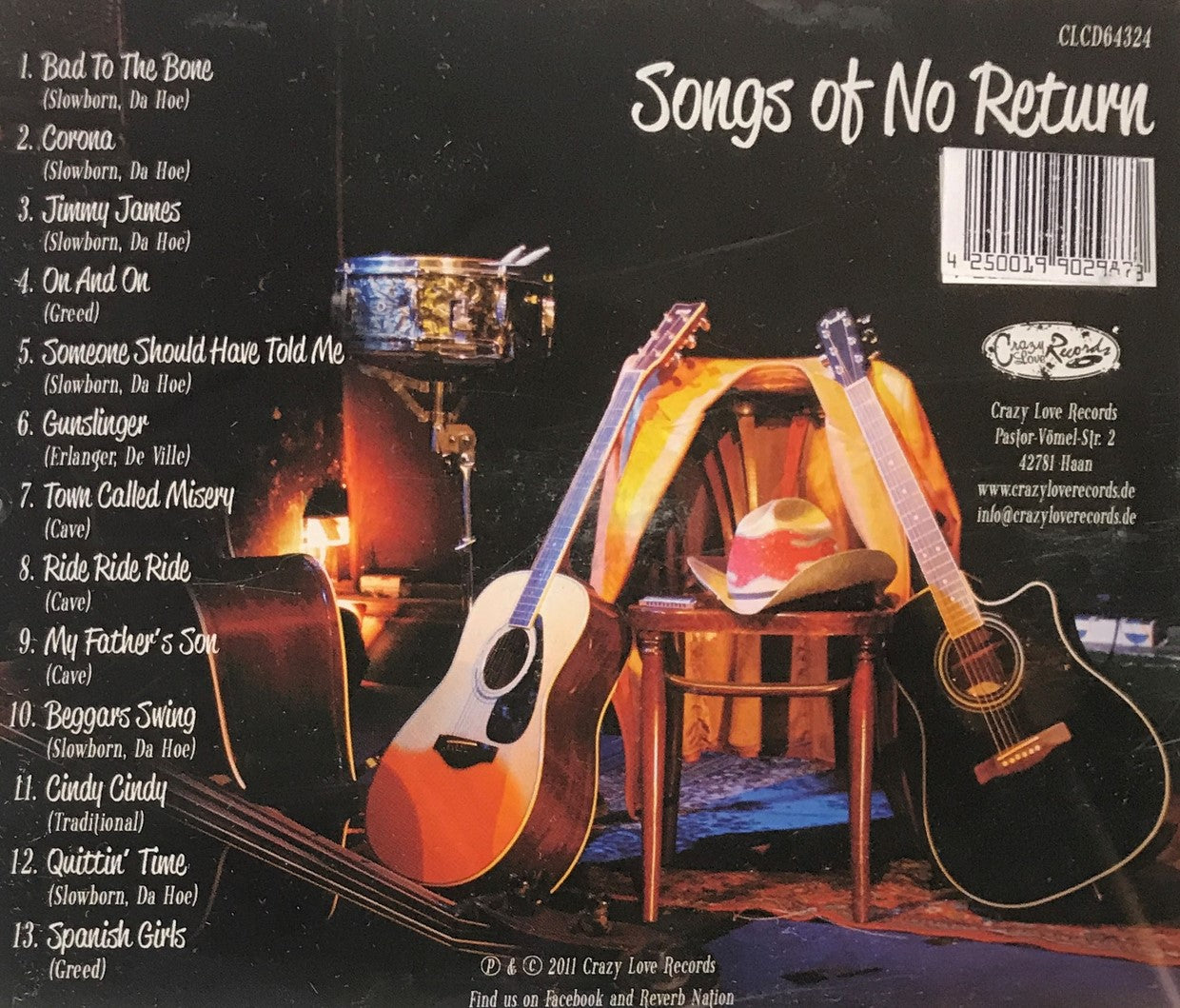 CD - Louderdales - Songs Of No Return