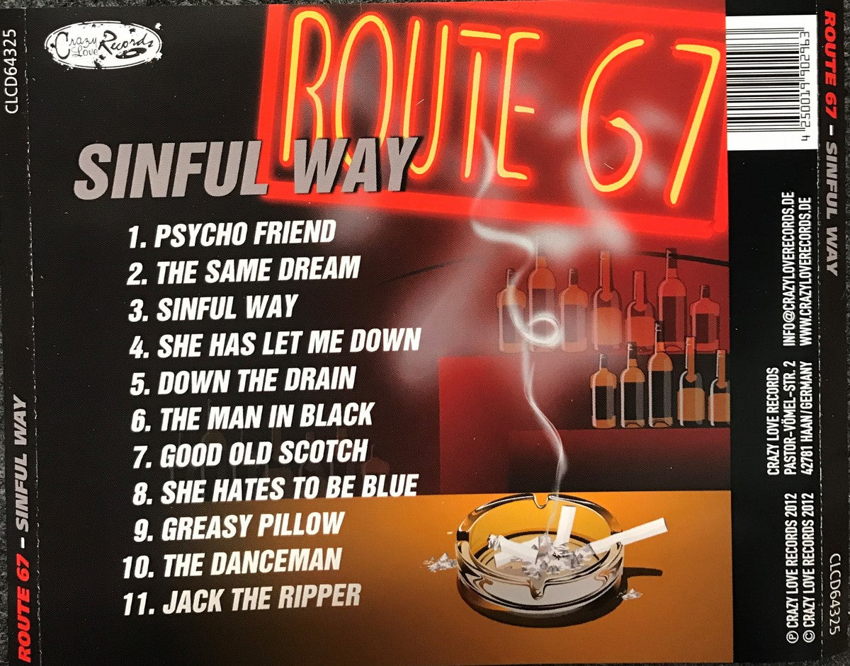 CD - Route 67 - Sinful Way