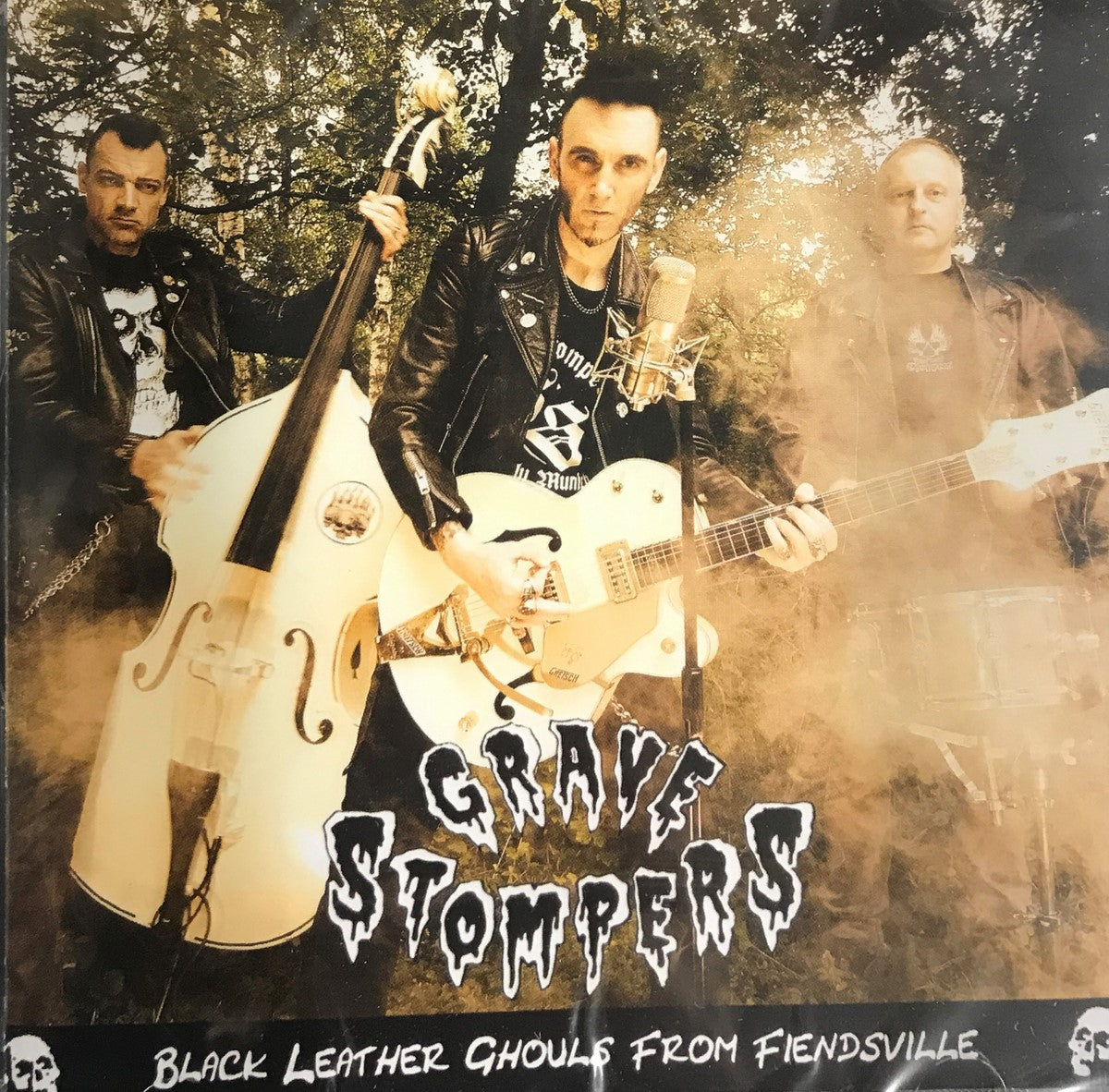 CD - Grave Stompers - Black Leather Ghouls From Fiendsville