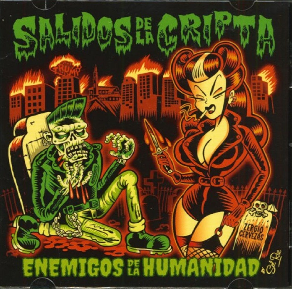 CD - Salidos De La Cripta - Enemigos De La Humanidad