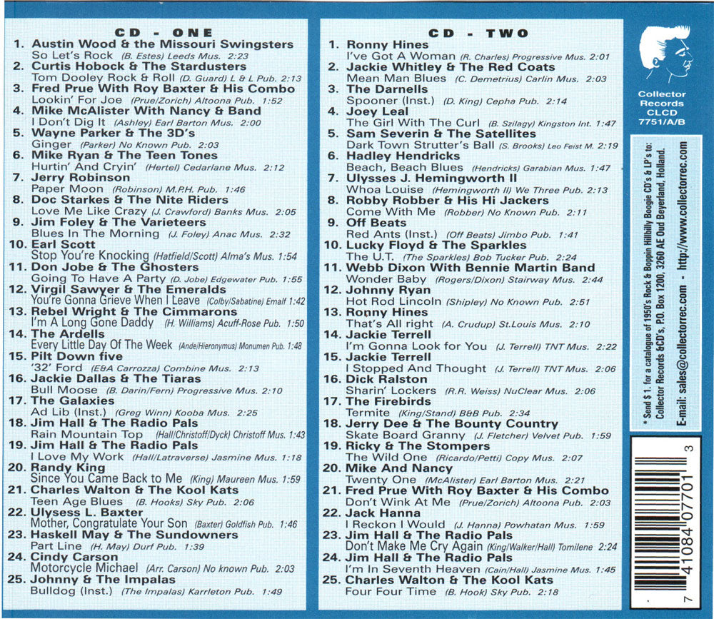 CD-2 - VA - 50 Early Rockin' Tracks