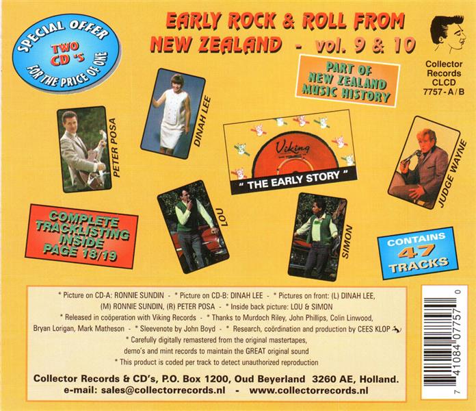 CD-2 - VA - Early New Zealand Rockers Vol. 9 and 10