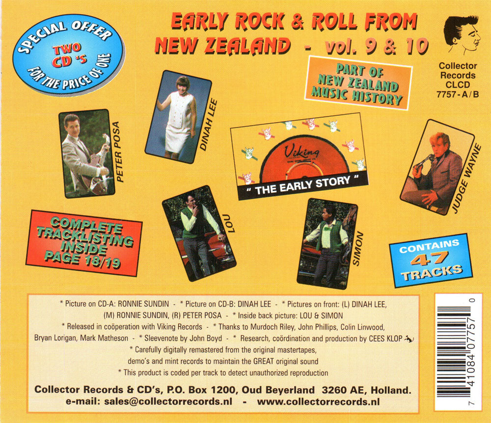 CD-2 - VA - Early New Zealand Rockers Vol. 9 and 10