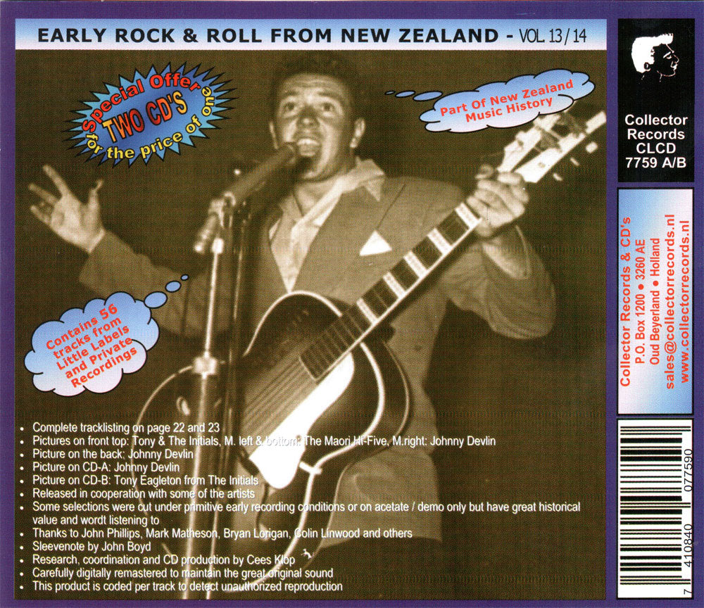 CD-2 - VA - Early Rock & Roll From New Zealand Volume 13 & 14