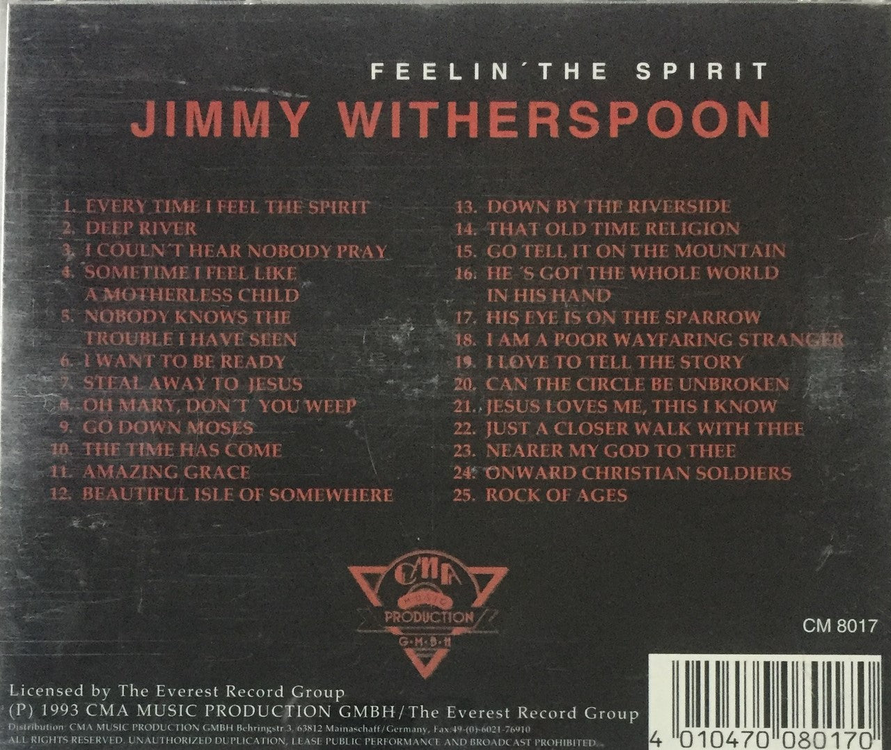 CD - Jimmy Witherspoon - Feelin The Spirit