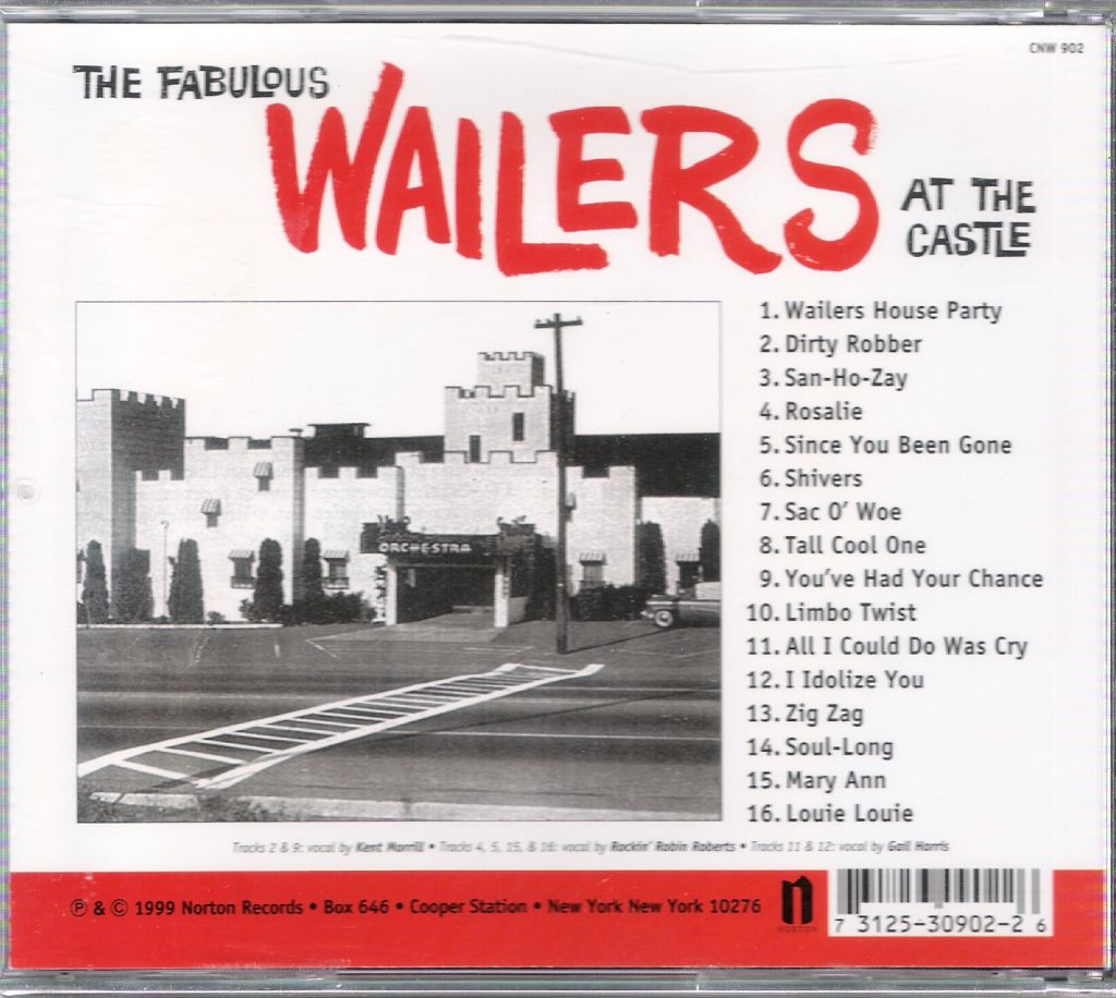 CD - Wailers - At The Castle