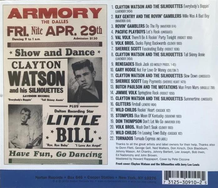 CD - VA - Everybody's Boppin' - Northwest Rockers Vol. 1