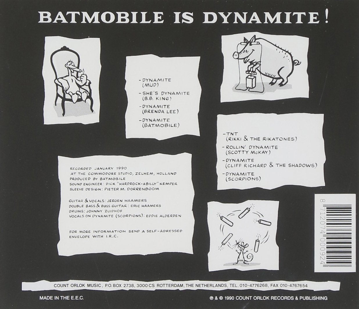 CD - Batmobile - Batmobile Is Dynamite