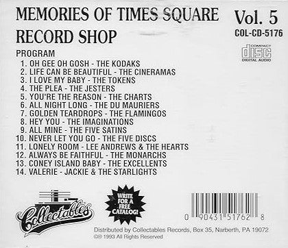 CD - VA - Memories Of Times Square Record Shop - Vol. 5