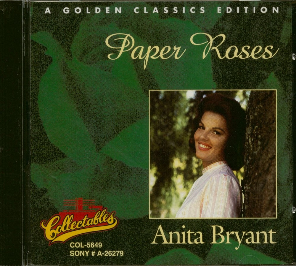 CD - Anita Bryant - Paper Roses - A Golden Classics Edition