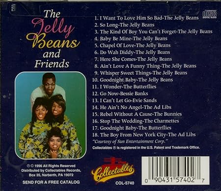 CD - Jelly Beans - Jelly Beans And Friends