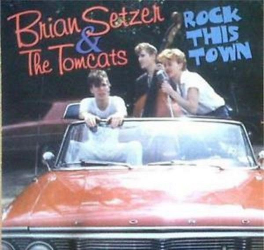 CD - Brian Setzer & The Tomcats - Early Live Recordings - Rock This Town - Vol. 1