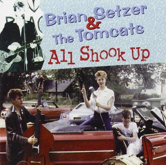 CD - Brian Setzer & The Tomcats - Early Live Recordings - All Shook Up - Vol. 5