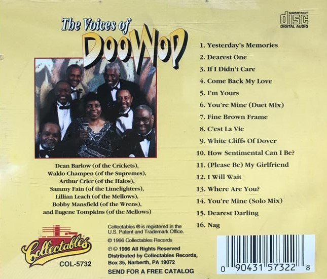 CD - VA - Voices Of Doo Wop, The