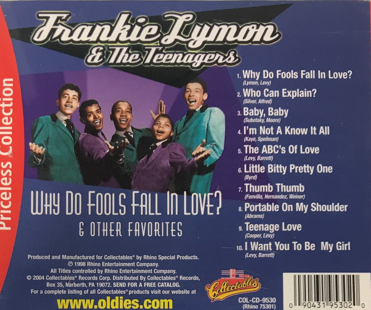 CD - Frankie Lymon - Why Do Fools Fall In Love