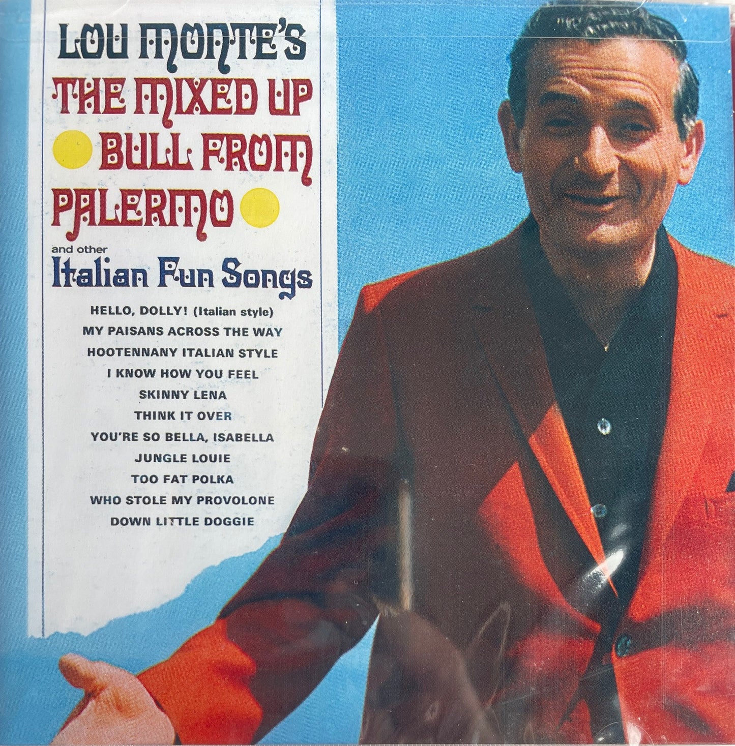 CD - Lou Monte - The Mixed Up Bull From Palermo And Other Italian Fun Songs