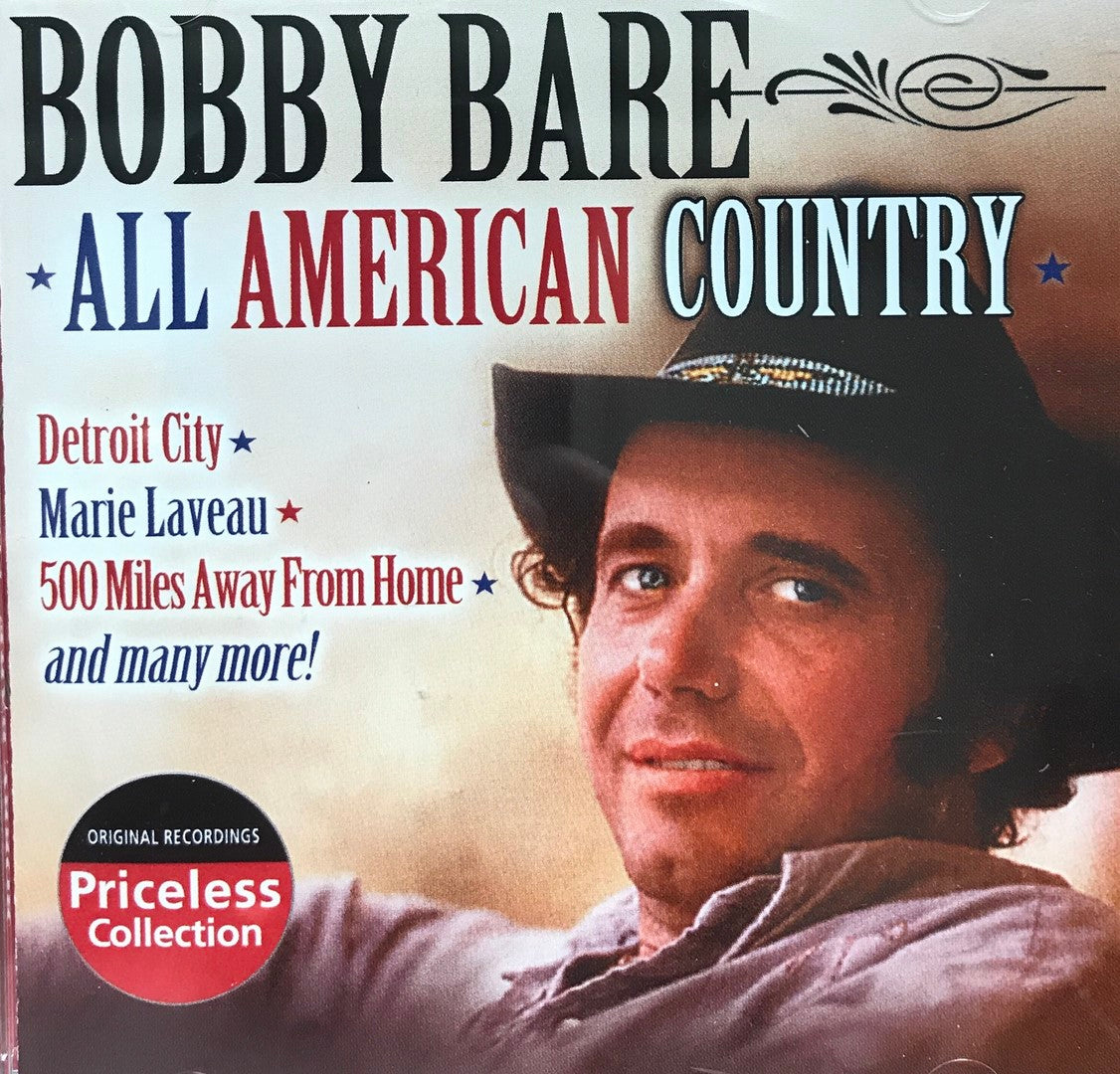 CD - Bobby Bare - All American Country