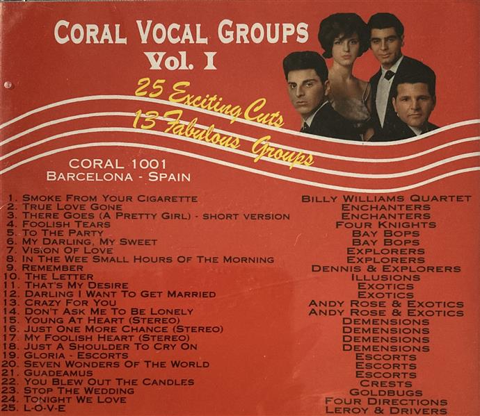CD - VA - Coral Vocal Groups Vol. 1