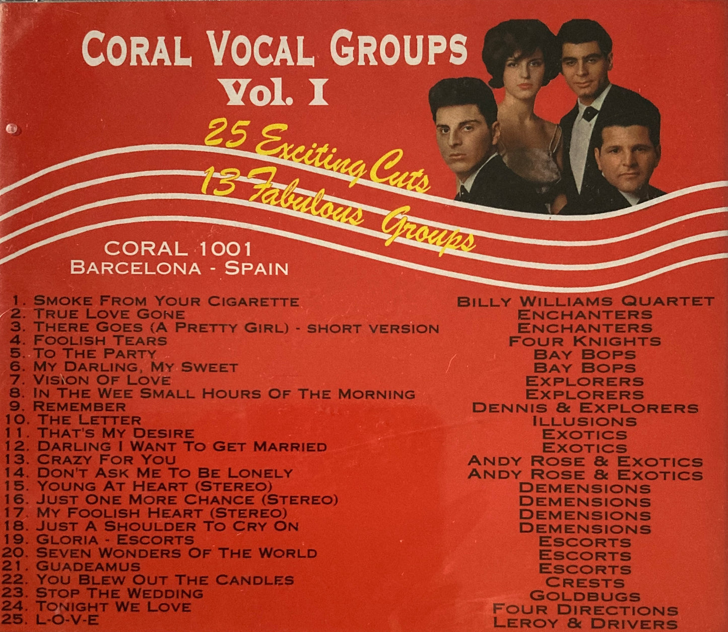 CD - VA - Coral Vocal Groups Vol. 1