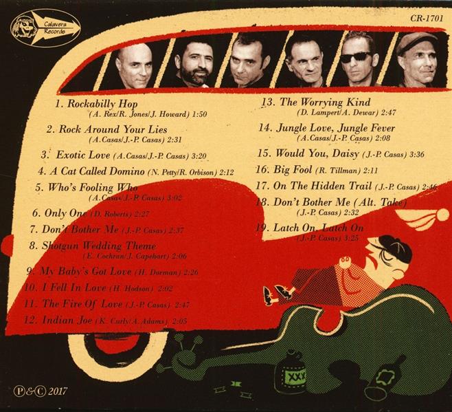 CD - Grizzly Family - Going To The Rockabilly Hop