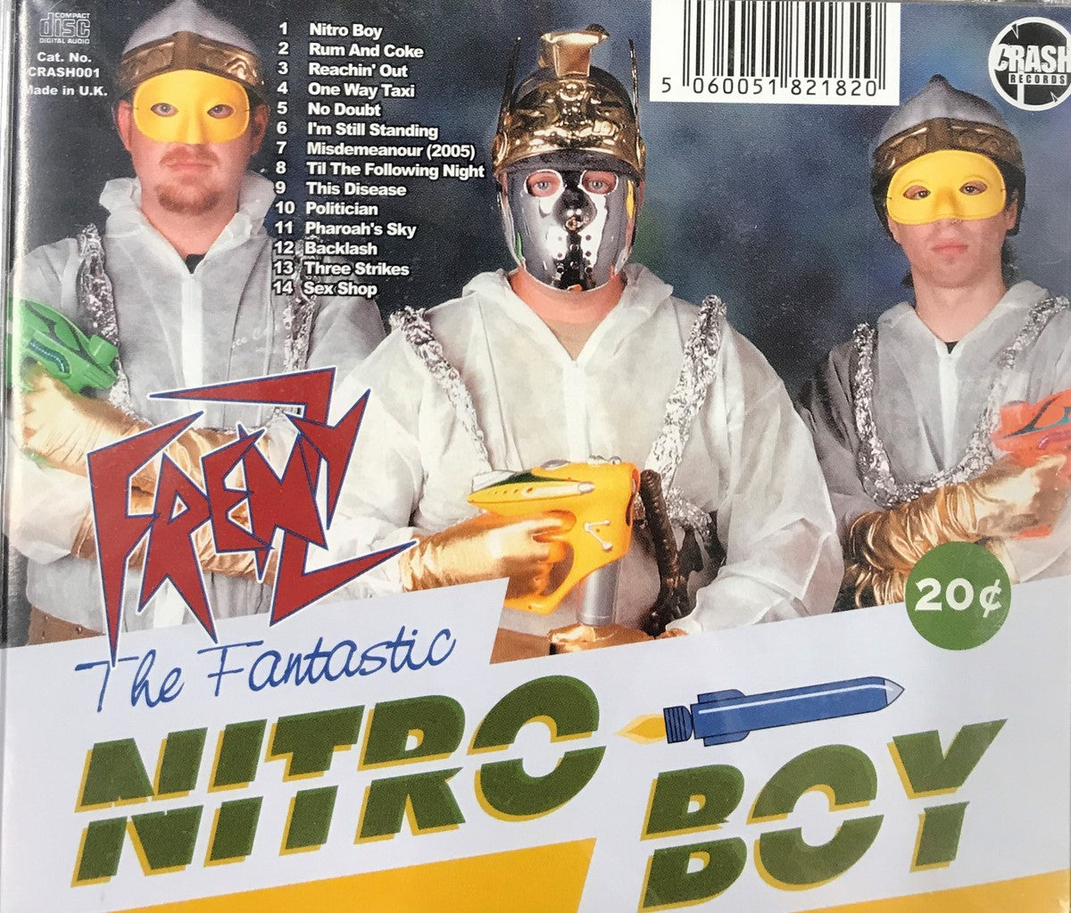 CD - Frenzy - The Fantastic Nitro Boy