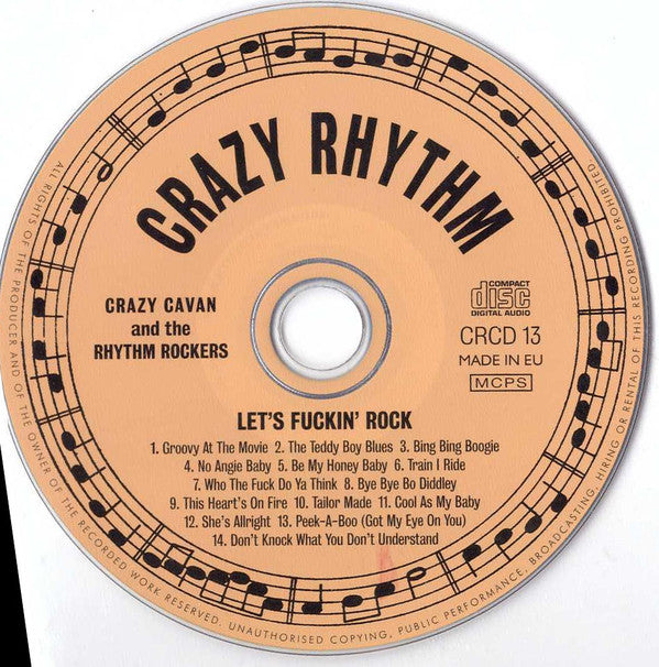 CD - Crazy Cavan & The Rhythm Rockers - Let's Fxxx Rock